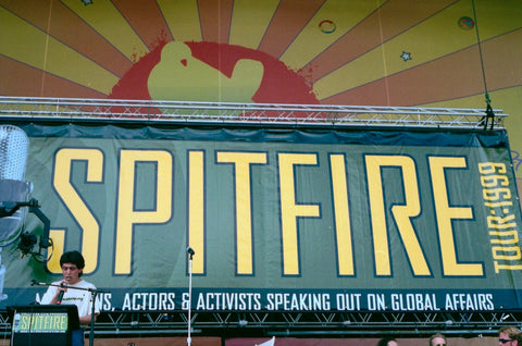 Woodstock 1999 with Spitfire and Rosie Perez